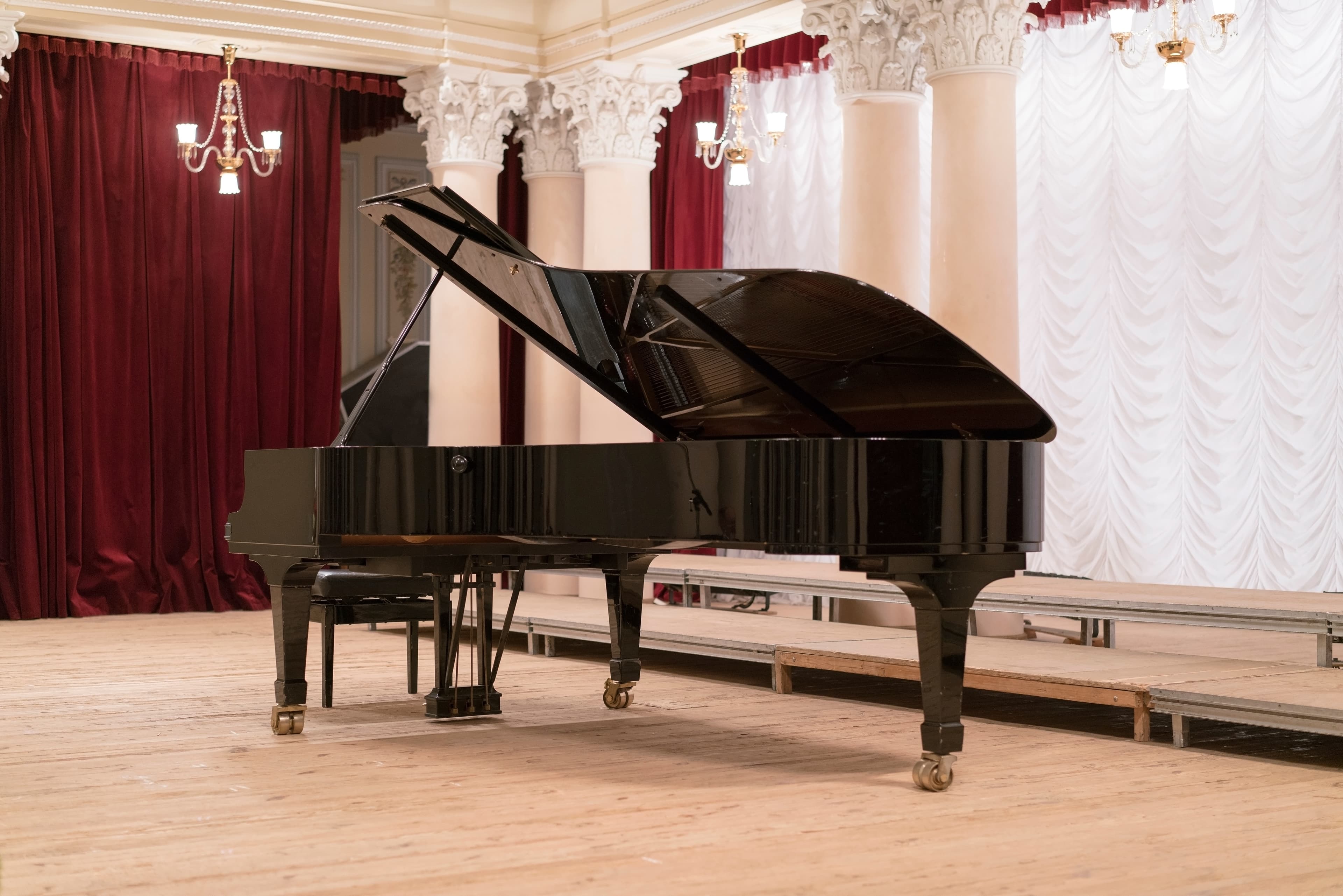 Pianos in secure climate-controlled storage